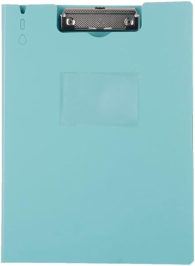 3A Plastic Russian Paper Clipboard and Keeper With Paper Handle 30 * 24 cm - Mint Green A4-14